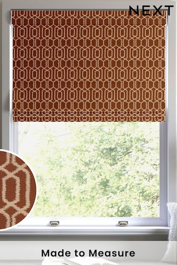 Orange Walter Made To Measure Roman Blind (U91919) | £84