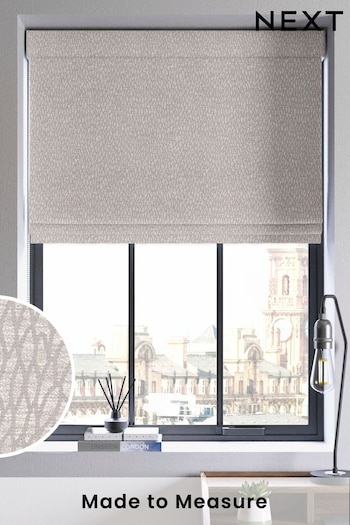 Silver Lulle Made To Measure Roman Blind (U92070) | £84
