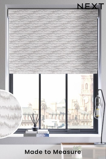 Silver Motte Made To Measure Roman Blind (U92076) | £84