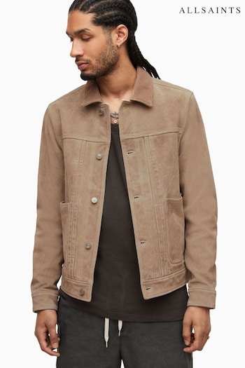 AllSaints Natural Fuse Trucker Jacket (U92567) | £369