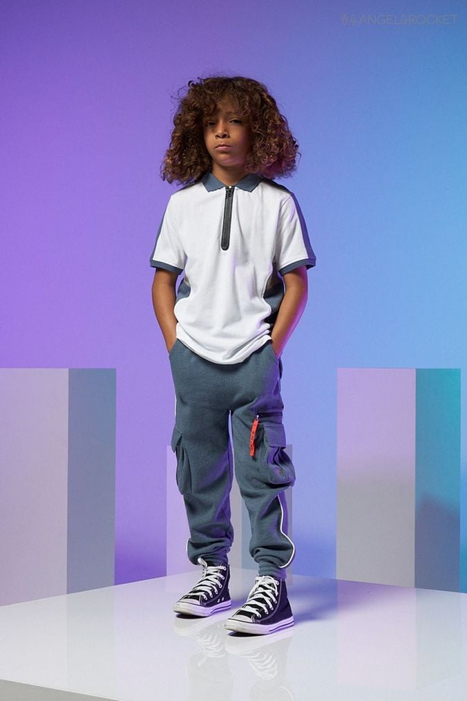 Kids shop plain joggers