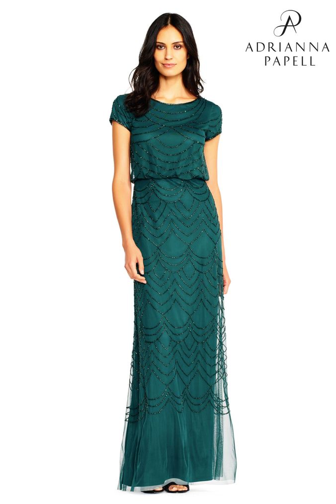 Buy Women s Green Adrianna Papell Occasionwear Dresses Online
