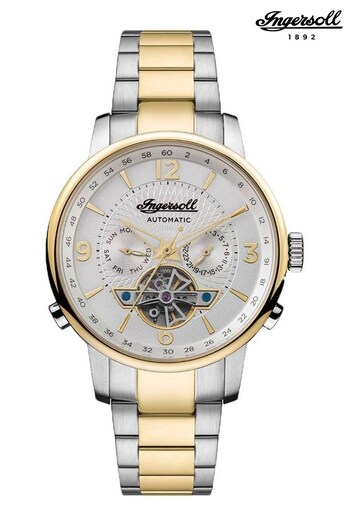Ingersoll Gents Silver Tone The Grafton 1892 White Watch (U93753) | £355