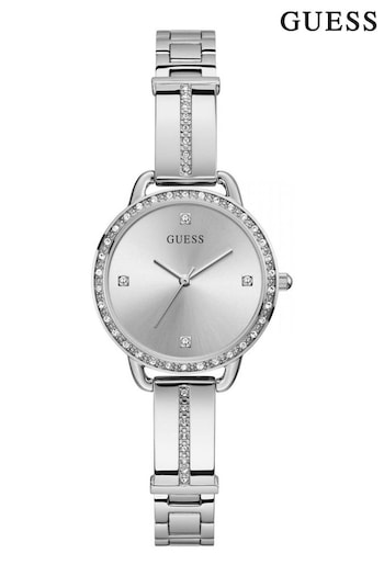Guess J0BZ12 Ladies Bellini Silver Tone Watch (U93821) | £119