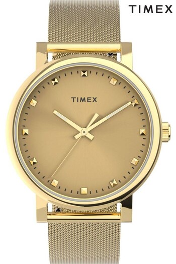 Timex Ladies Gold Essential Originals Update Watch (U93863) | £80