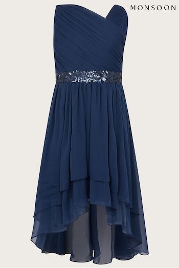 Monsoon Abigail One-Shoulder Prom Dress (U94330) | £45 - £50