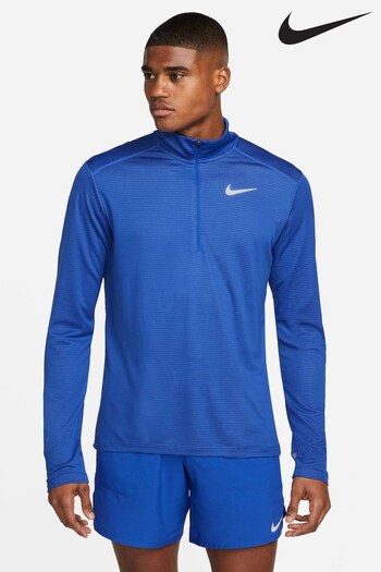 Nike Light Blue Pacer Half Zip Running Top (U95902) | £40