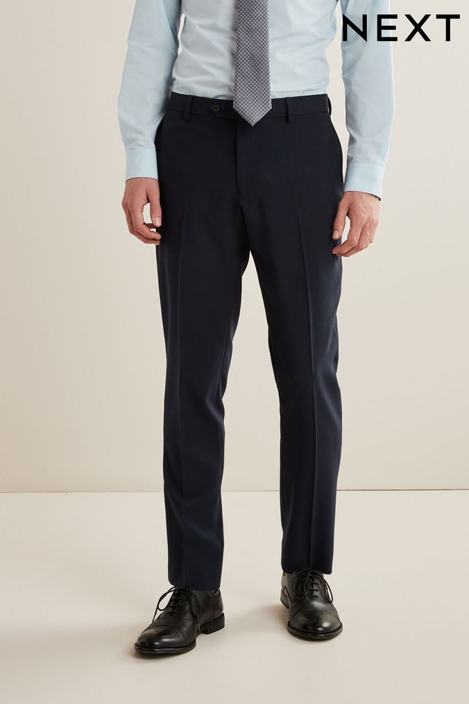 Black shop suit trousers