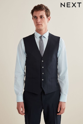 Navy Essential Suit Waistcoat (U96008) | £30