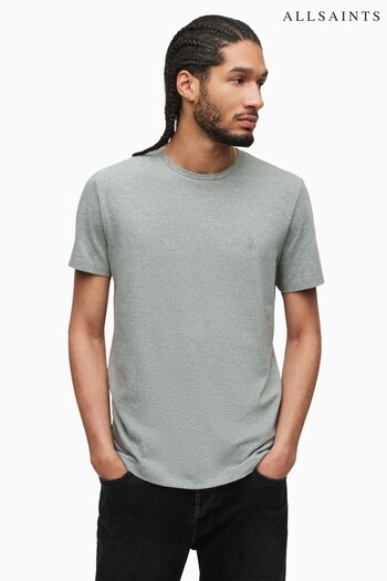 AllSaints Green Tonic Short Sleeve Crew Neck T-Shirt (U96107) | £32