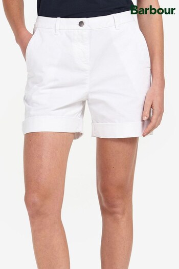 Barbour® White Chino Shorts (U96159) | £55