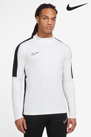 Nike White Dri-FIT Academy Training Drill T-Shirt (U96413) | £40