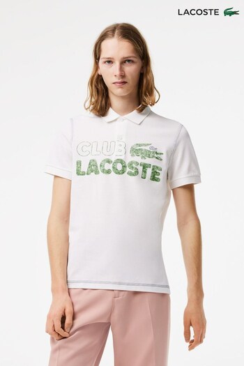 Lacoste Men Summer Pack White Polo Shirt (U96497) | £110
