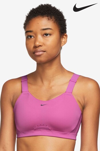 Nike Pink Dri-FIT Alpha High Support Padded Sports Bra (U96643) | £60