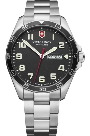 Victorinox Swiss Army Gents Black Fieldforce Watch (U96689) | £449