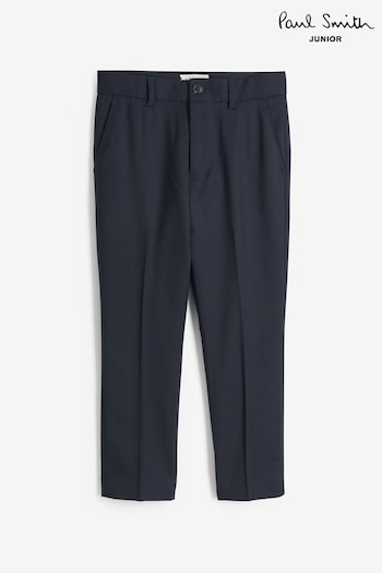 Paul Smith Junior Boys Navy Blue Smart Suit Trousers (U96960) | £120