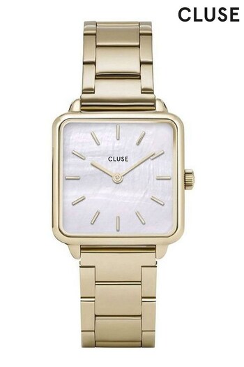 Cluse Ladies White La Tetragone Watch (U97265) | £99