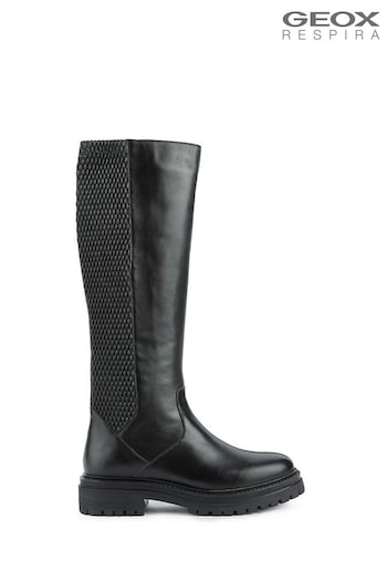 Geox Black Iridea  Boots (U97351) | £160