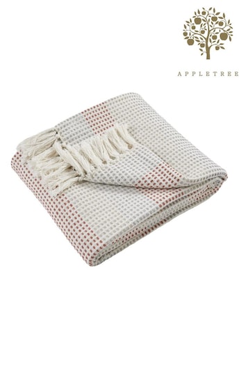 Appletree Red Reva Cotton Bedspread (U97573) | £20