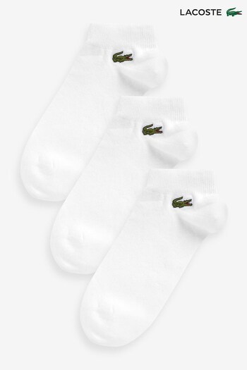 Lacoste 3 Pack Ankle Socks (U97590) | £20