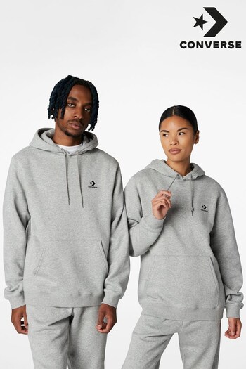 Converse Grey Star Chevron Hoodie (U98175) | £42