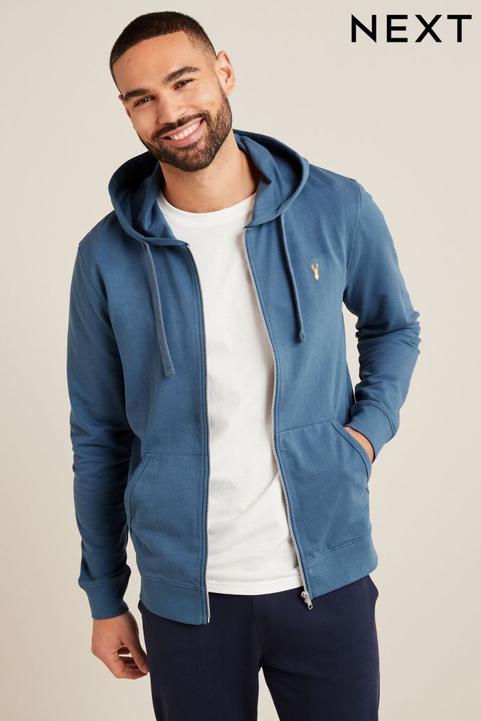 Next mens best sale zip up hoodies