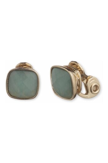 Anne Klein Ladies Gold Tone Siesta Key Earrings (U98293) | £20