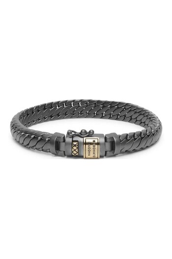Buddha To Buddha Gents Ben Black Rhodium Bracelet (U98412) | £339