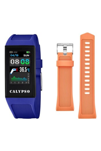 Calypso Blue SmarTime 2021 Fitness Watch (U98521) | £47