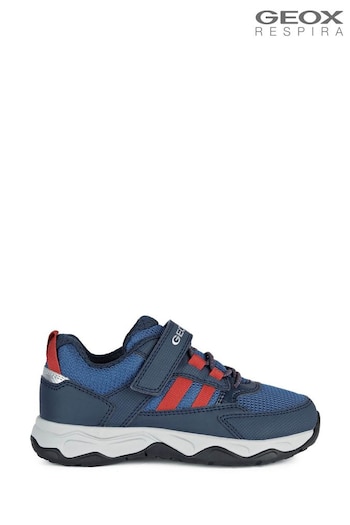 Geox Boys Blue Calco Sneakers (U98560) | £50