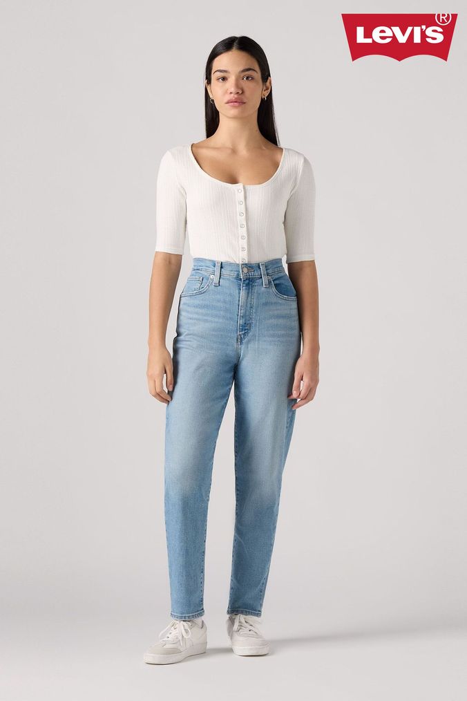 Buy Women s Levi s Mom Jeans Online Next UK