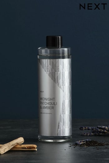 Midnight Patchouli & Amber 400ml Refill Fragranced Reed Diffuser (U98873) | £24