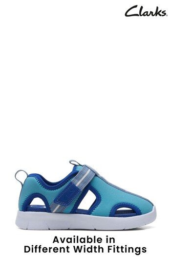 Clarks Blue Multi Fit Combi Water Shoes (U99673) | £13