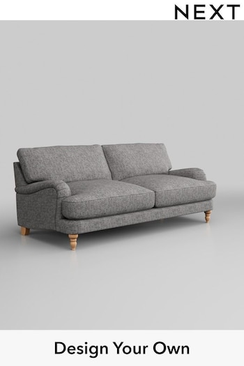 Chunky Boucle Easy Clean/Light Grey Avery Luxe Relaxed Sit (U99900) | £499 - £1,550