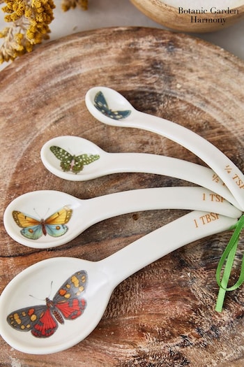 Portmeirion White Botanic Garden Harmony Measuring Spoons (U99938) | £29