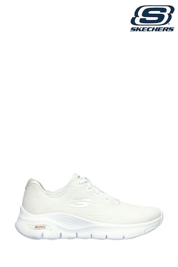 Skechers White Regular Fit Arch Fit Womens Trainers (U99956) | £87