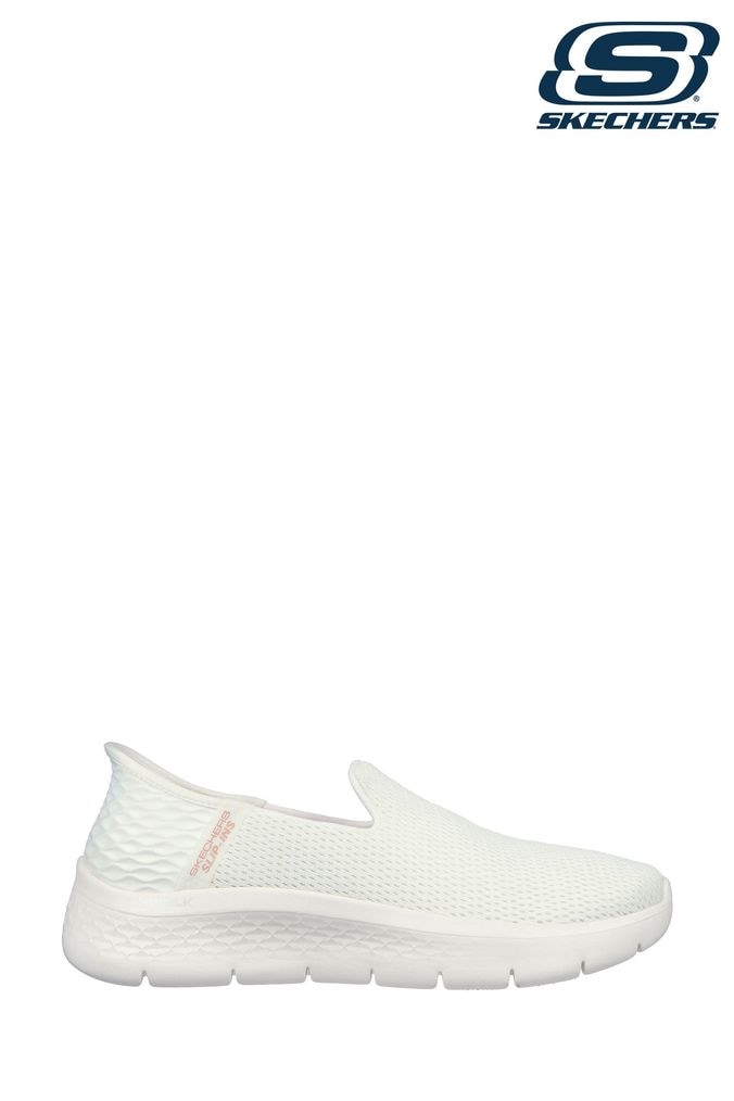 Womens white slip on trainers uk store