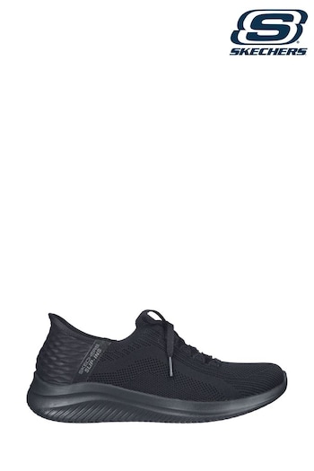 Skechers Sneakers Black Ultra Flex 3.0 Slip In Brilliant Path Womens Trainers (U99970) | £89