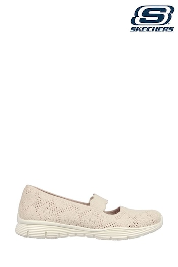 Skechers Natural Seager Womens Shoes (U99979) | £67