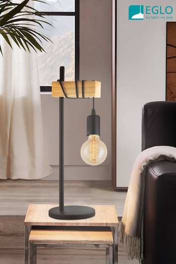 Eglo Black Townshend Table Lamp (UE0706) | £40