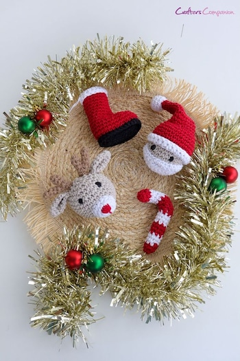 Crafters Companion Make Your Own Crochet Christmas Ornaments (UQC773) | £20
