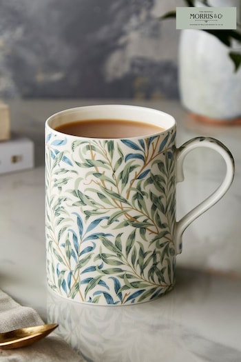 Morris & Co. Set of 6 Willow Bough Mugs (UUN545) | £87