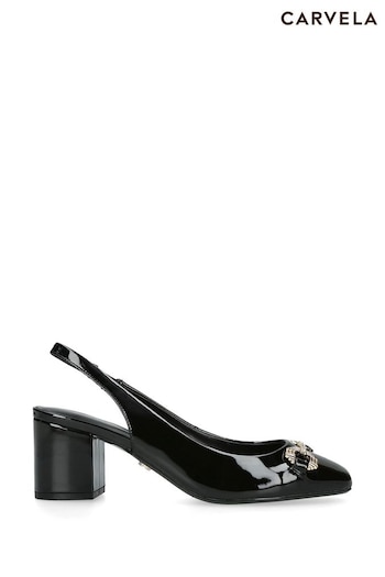 Carvela Poise 2 Black Shoes (V47122) | £139