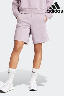 adidas Purple Sportswear All Szn Fleece Shorts (100188) | €44