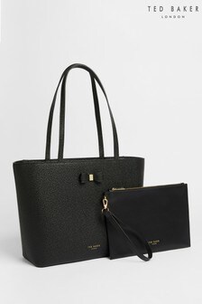 Cabas orné d'un nœud Ted Baker Aveeda noir