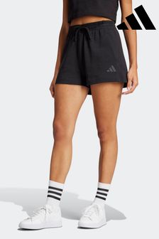 adidas Black ALL SZN French Terry Shorts (100534) | $51