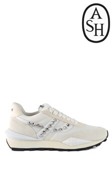 Ash Spider White Stud Trainers (100621) | ₪ 452
