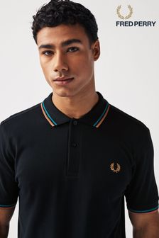 Fred Perry Mens Twin Tipped Polo Shirt (100730) | 500 QAR