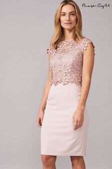 Phase Eight Pink Mariposa Double Layered Dress (100965) | 215 €