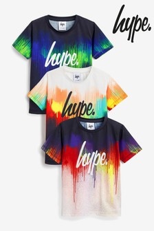 צבעוני - מארז 3 חולצות טי מודפסות של Hype. (102337) | ‏163 ₪ - ‏196 ₪